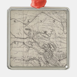 Indian Territory Metal Tree Decoration
