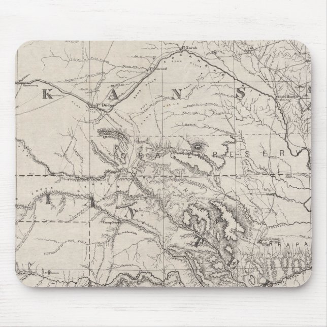 Indian Territory Mouse Mat (Front)