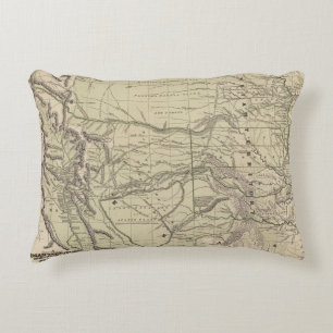 Indian Territory, North Texas, New Mexico Decorative Cushion