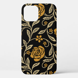 Indian textile: traditional floral seamless. iPhone 12 case