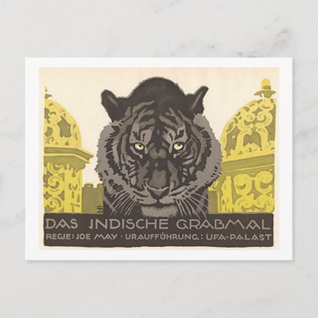 Indian Tomb Postcard (Front)