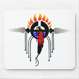 Indian Totem Mouse Mat