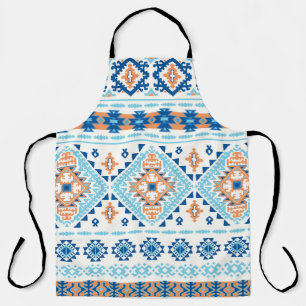 Indian Tribal Rug Ornament Pattern Apron