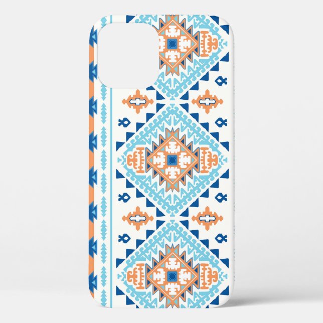 Indian Tribal Rug Ornament Pattern Case-Mate iPhone Case (Back)