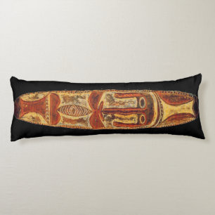 Indian Tribal Shield Body Pillow