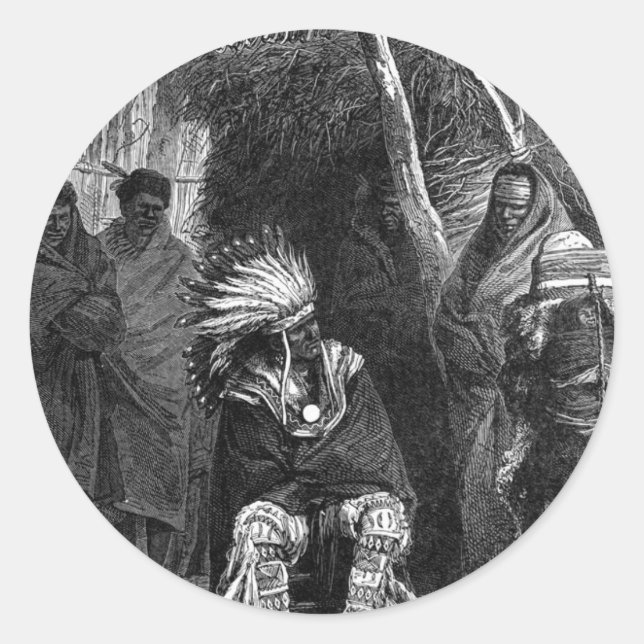 Indian Tribe Sticker (Front)