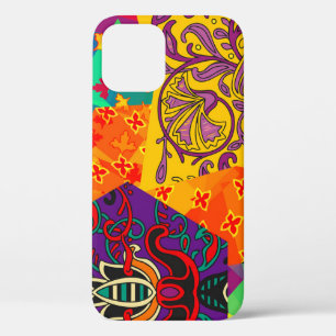 Indian Turkish Festive Patchwork Mandala iPhone 12 Case