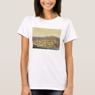 Indian Village, New Georgia, Alaska (colour engrav T-Shirt