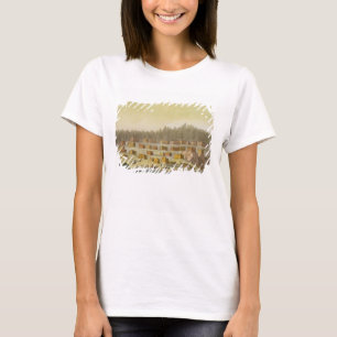 Indian Village, New Georgia, Alaska (colour engrav T-Shirt