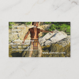 Indian Warrior Business Card