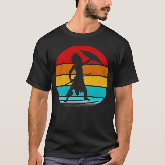 indian warrior T-Shirt (Front)