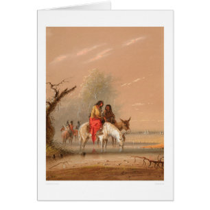 Indian Watering their Mounts (1068A)