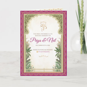 Indian Wedding ceremony program guide Programme