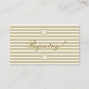 Indian Wedding III - Registry Card
