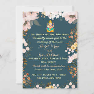 Indian Wedding Invitations 