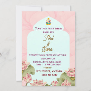   Indian Wedding Invitations 