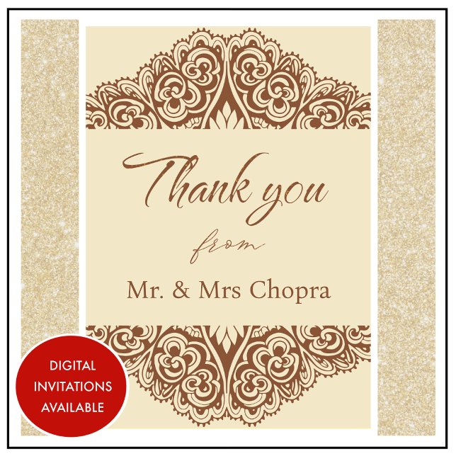 Indian wedding thank you cards mandala (Indian-thank-you-cards-traditional-1)
