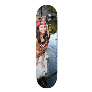 Indian Woman Skateboard