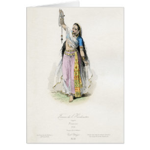 Indian Woman Traditional Costume