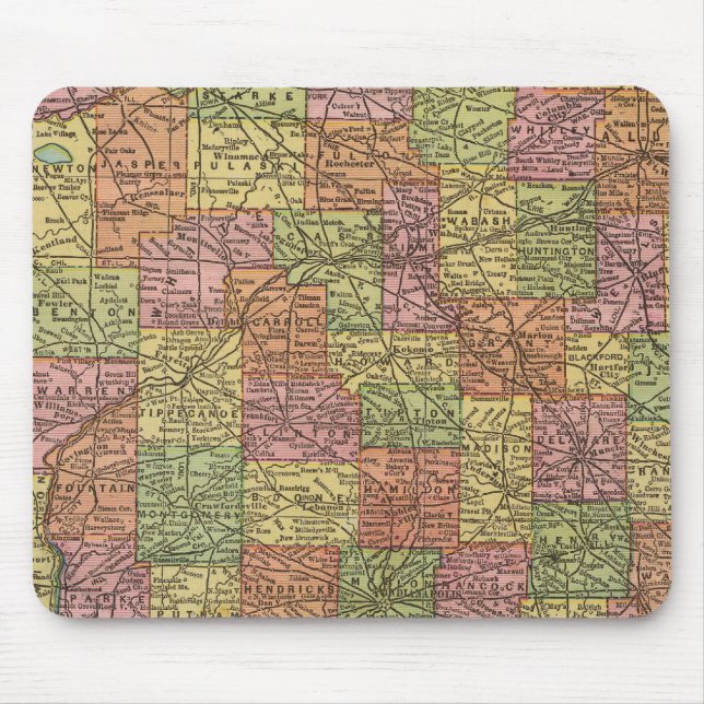 Indiana 10 mouse mat (Front)