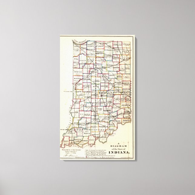 Indiana 7 canvas print (Front)