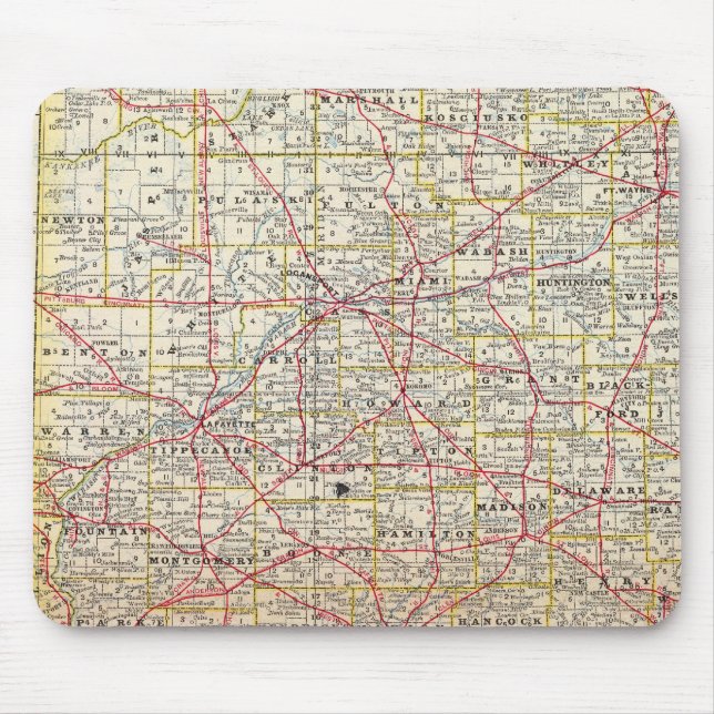 Indiana 7 mouse mat (Front)