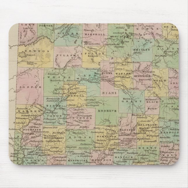 Indiana 7 mouse mat (Front)