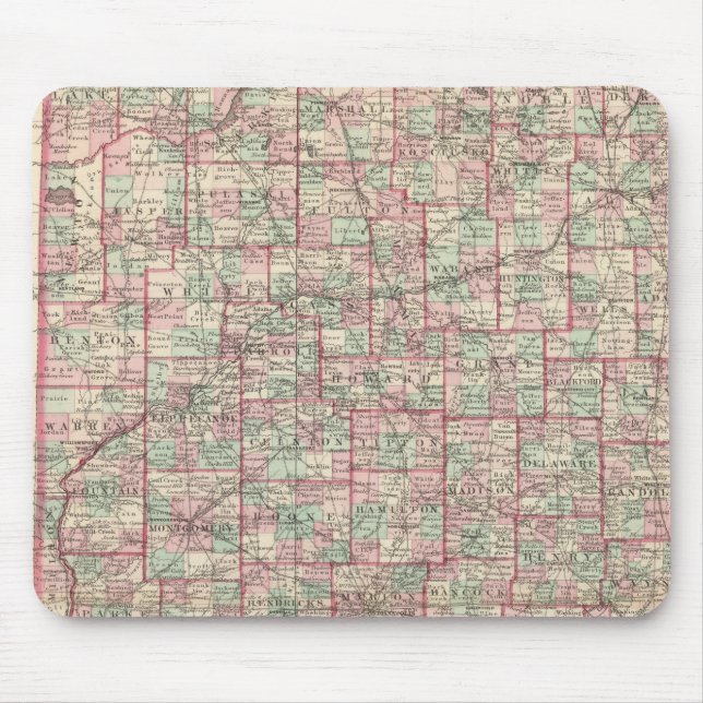 Indiana 8 mouse mat (Front)