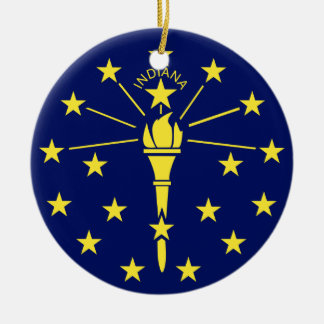 Indiana Ceramic Tree Decoration
