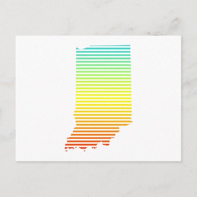 indiana chill fade postcard (Front)