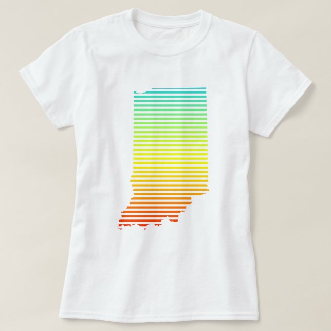 indiana chill fade T-Shirt (Design Front)