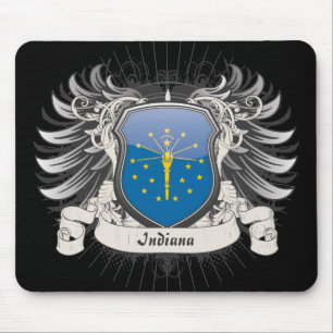 Indiana Crest Mouse Mat