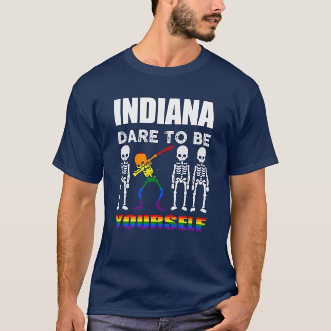 Indiana dare to be yoursPremium T-Shirt (Front)