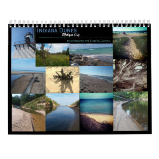 Indiana Dunes Michigan City photography Calendar