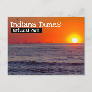Indiana Dunes National Park - Chicago View Postcard