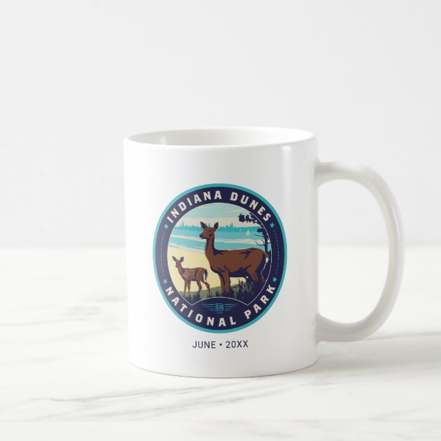 Indiana Dunes National Park Coffee Mug (Right)