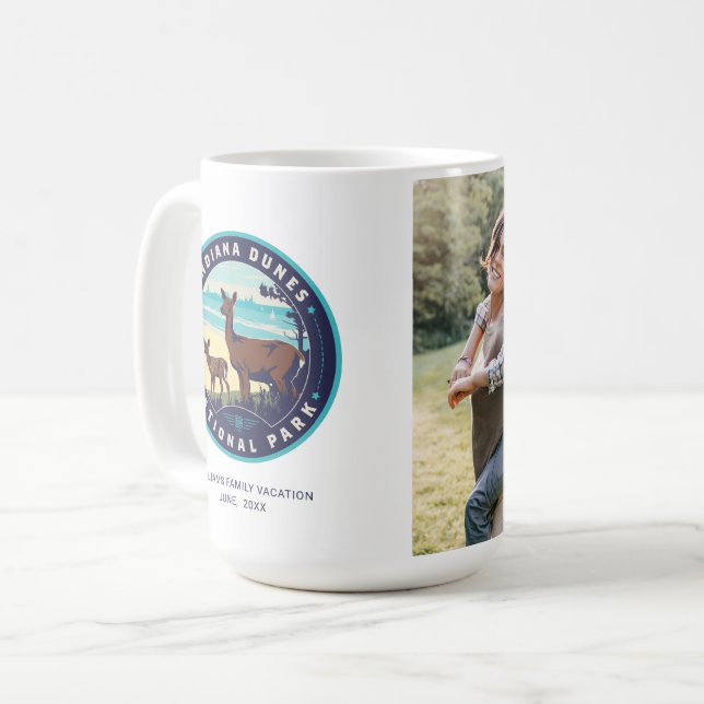 Indiana Dunes National Park Coffee Mug (Front Left)