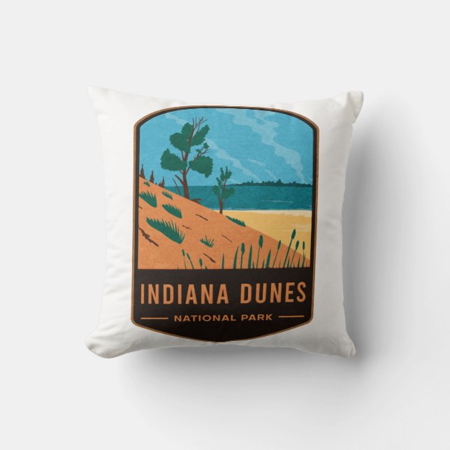 Indiana Dunes National Park Cushion (Front)