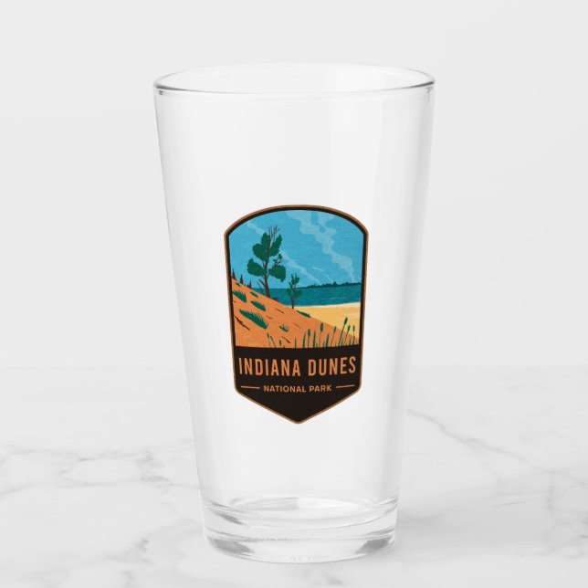 Indiana Dunes National Park Glass (Front)