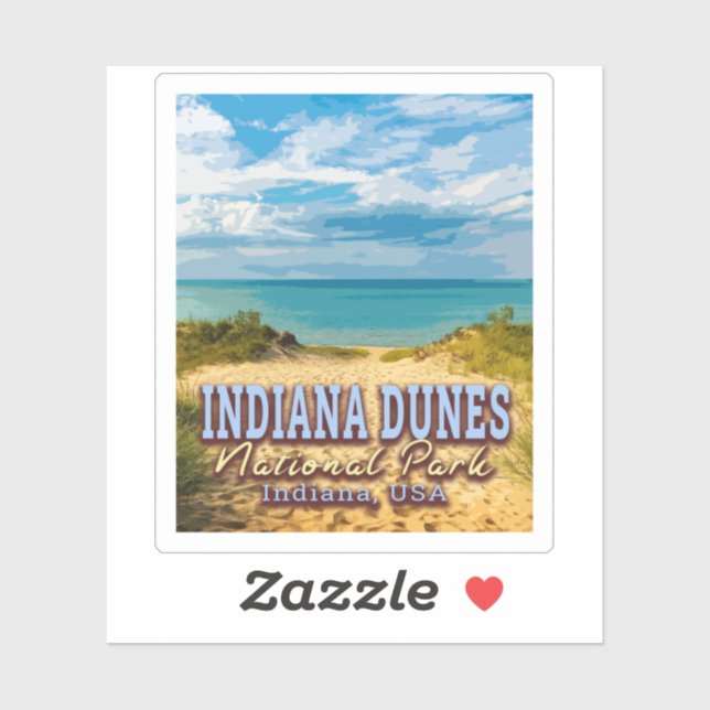INDIANA DUNES NATIONAL PARK - INDIANA USA (Sheet)