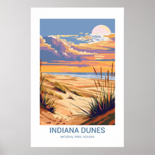 Indiana Dunes National Park Indiana USA  Poster