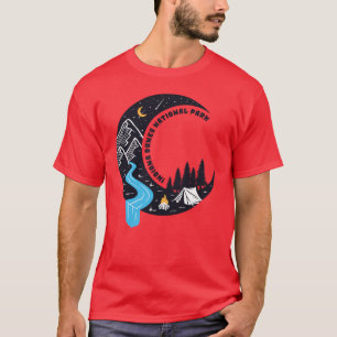 Indiana Dunes National Park Moon Camp T-Shirt