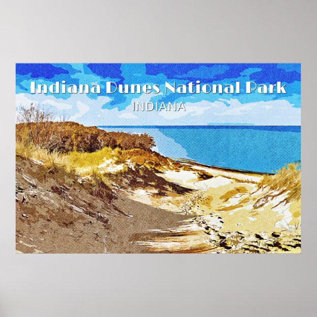 Indiana Dunes National Park Poster (Front)