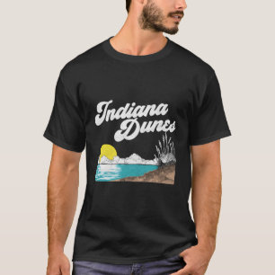 Indiana Dunes National Park Retro Vintage 80'S Hoo T-Shirt