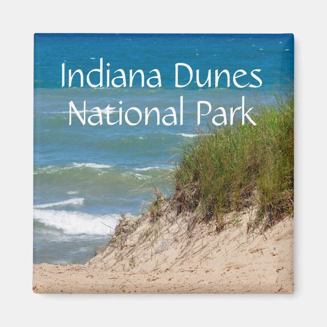 Indiana Dunes National Park Souvenir Magnet (Front)
