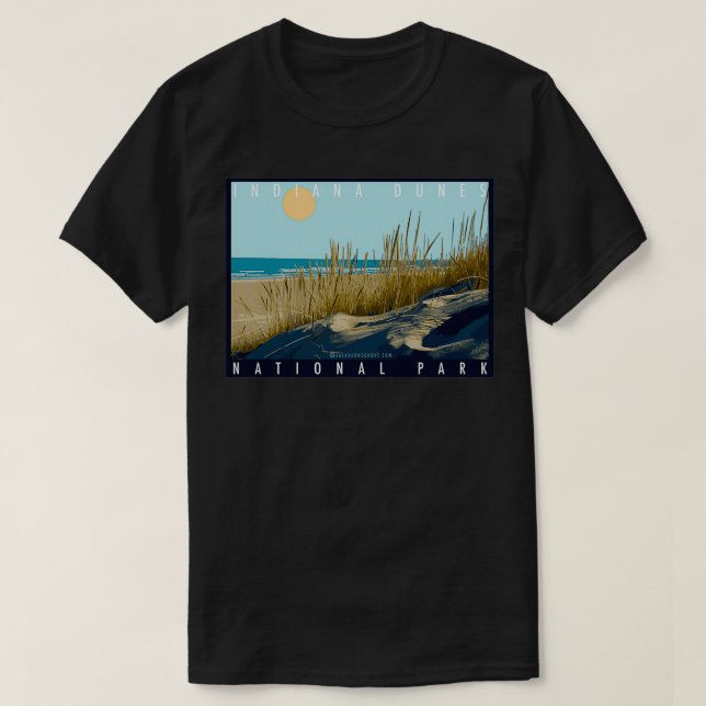 Indiana Dunes National Park T-Shirt (Design Front)