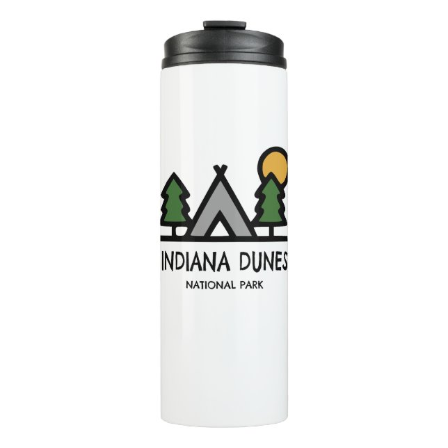 Indiana Dunes National Park Thermal Tumbler (Front)