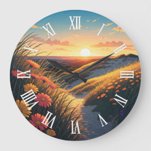 Indiana Dunes National Park Travel Large Clock