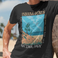 Indiana Dunes National Park Vintage Distressed