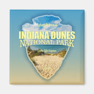 Indiana Dunes NP (arrowhead) Magnet